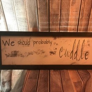 HANDMADE SIGN
